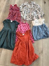 Hanna Andersson Girl Clothes six Dresses Lot Size 4-5