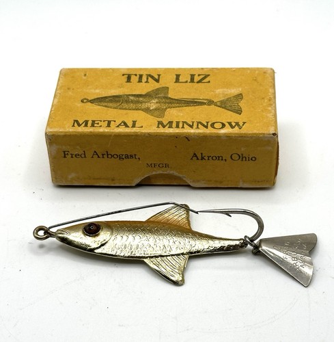 Appât poisson-soleil Arbogast Tin Liz vers 1920-30 années (lot #20933