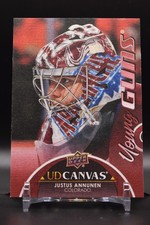2021-22 Upper Deck Extended Series Justus Annunen Canvas Young Guns #C362