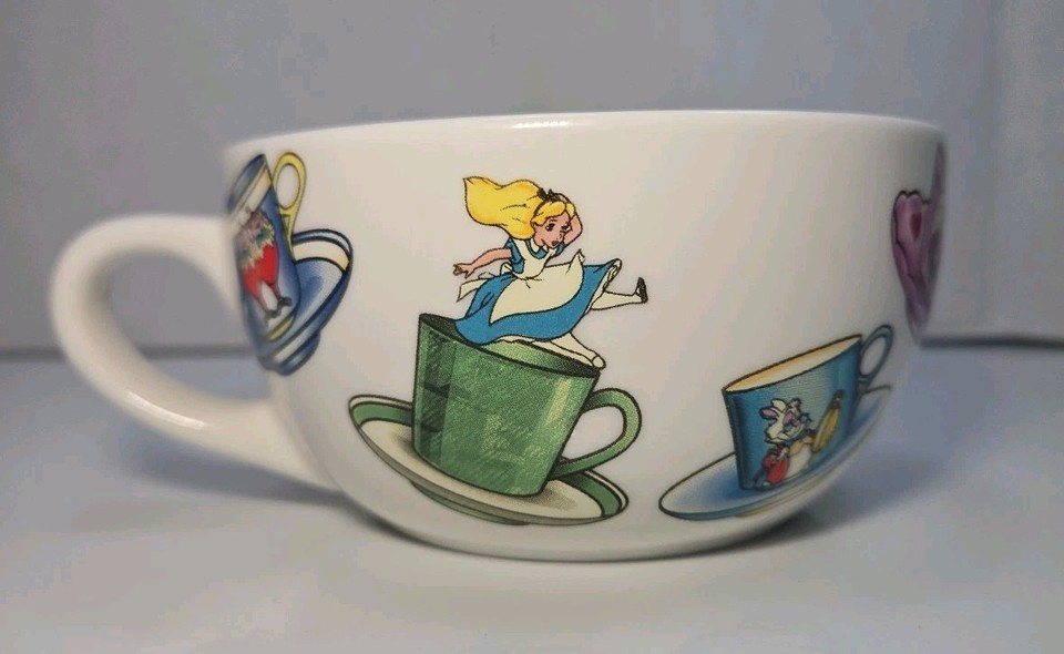 NEW Disney's ALICE TEA FOR ONE Tea Cup Only. Bottom Portion Of Set ...