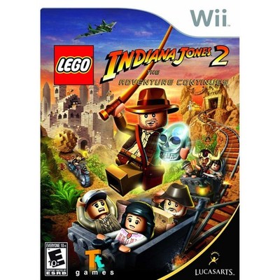 LEGO Indiana Jones 2: The Adventure Continues - Nintendo  Wii Game Only