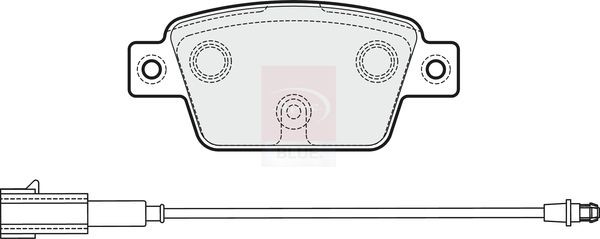 Brake Pads Set fits FIAT BRAVO Mk2 198AXN 2.0D Rear 08 to 14 198A5.000 77365809 - Image 10