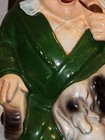 Vintage Retirement Fund Grandpa in Rocking Chair Piggy Bank Porcelain Figurine — photo 5