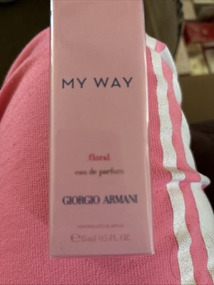 Giorgio Armani My Way Floral Eau de Parfum Spray for Women, 0.5 Ounce