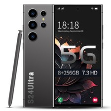 New S24 Ultra 5G Smartphone 7.3 Factory Unlocked Android Cellphones Dual SIM