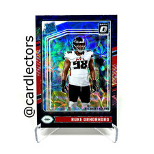 2024 Panini Donruss Optic RUKE ORHORHORO #287 Rated Rookie Purple Scope PRIZM SP