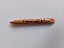 Rare Vintage Unnumbered Karisma Coloured Pencil Scarlet Red Used Karismacolor GC