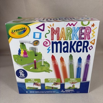 Crayola Marker Maker Washable Markers Set DIY Kids Craft 16 Markers New Sealed