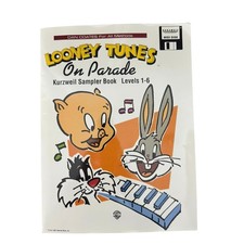 Warner Bros. Looney Tunes Kurzweil DJ Samples MIDI Keyboard Lessons book Vintage