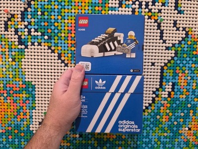 LEGO Icons: Mini Adidas Originals (40486) - LOT of 2 - New and Sealed