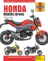 Honda MSX125 (Grom) (13-18) Haynes Publishing Taschenbuch Englisch