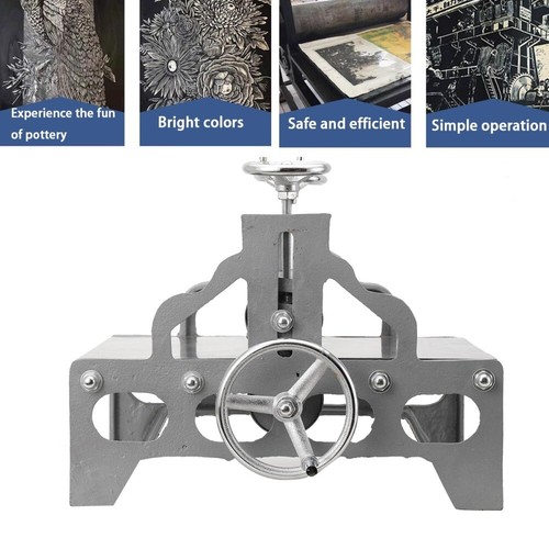 Robuste Plattenrolle verstellbare Tonmaschine Druckmaschine Presse zum Selbermachen Kunstwerkzeuge - Bild 3 von 12