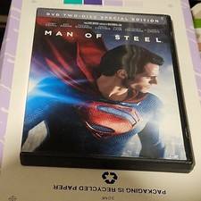 Man of Steel THE SUPER MAN MOVIE 2 DVD SET Special Edition Henry Cavill Superman