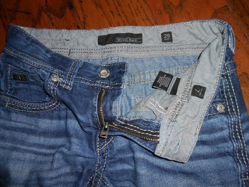 BKE Buckle Black Label Blue Jeans Fit No. 7 Men 31x29 Actual - Tag 29 Short  Nice | eBay