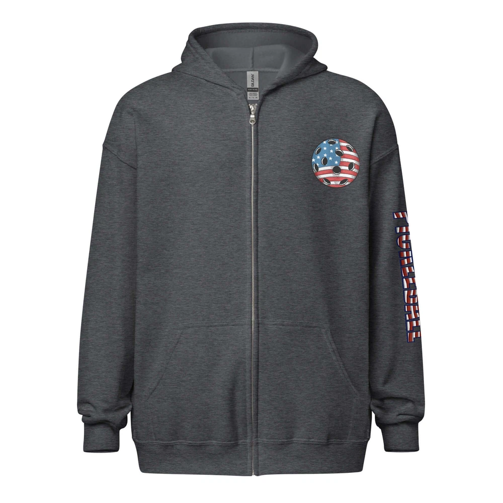 Pickleball Ultimate American Dream Series Unisex Heavy Blend Zip Hoodie