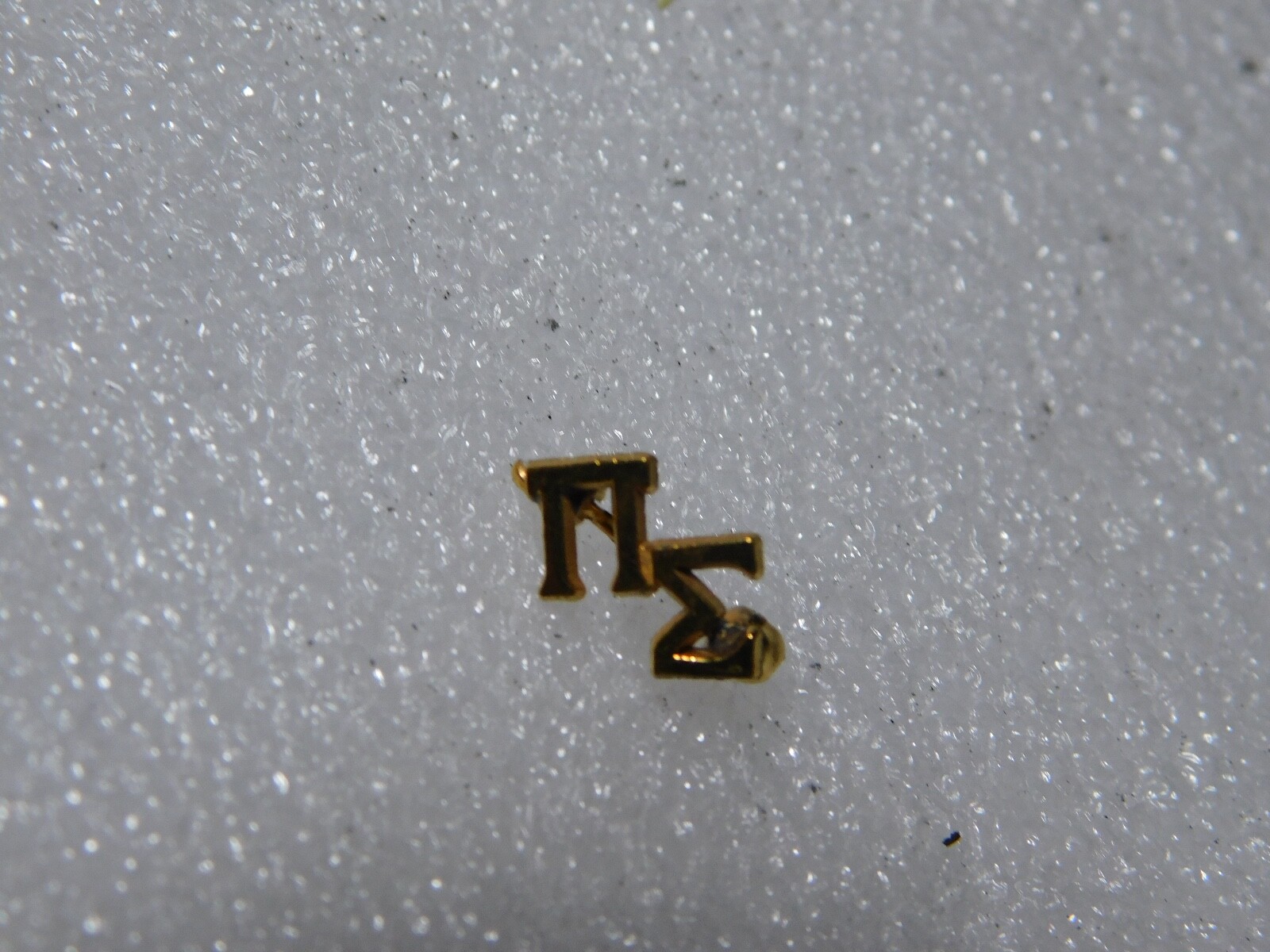 Nice Gold Tone Pi Sigma Fraternity Sorority Chapter Guard Pin | eBay