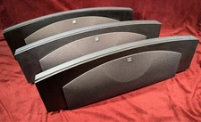 #3 Martin Logan Fresco LCR Speakers w/ Grill Covers & Wall Mounts TESTED WORKING