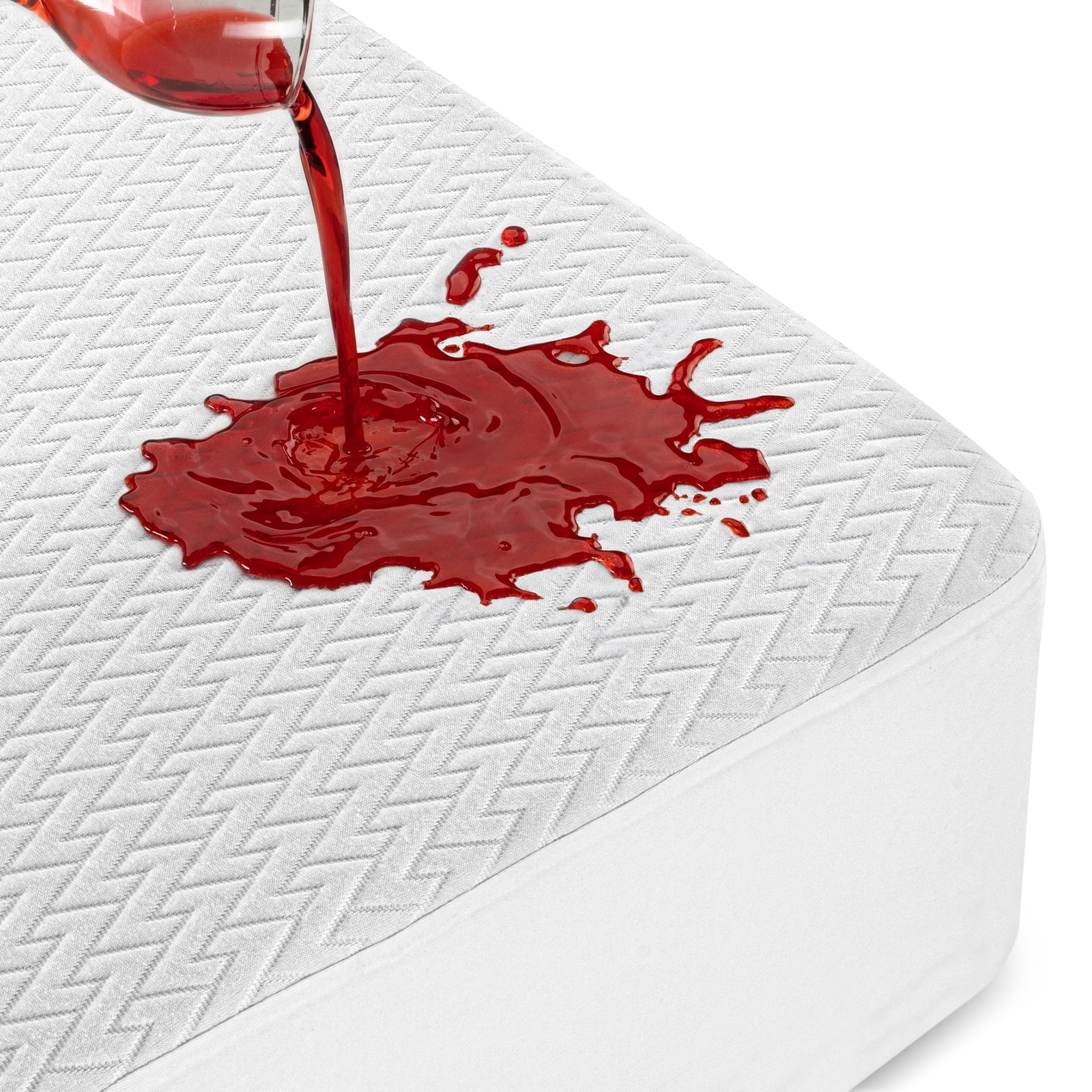 Waterproof Mattress Protector California King Size, Viscose Made from Bamboo ...