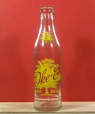 Oke-E Root Beer ACL 7 oz Soda Bottle Pulaski Soda Works Pulaski Wisconsin SB518