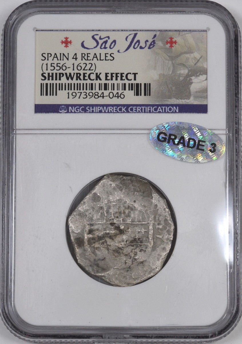1556-1622) Mexico 4 Reales Silver 