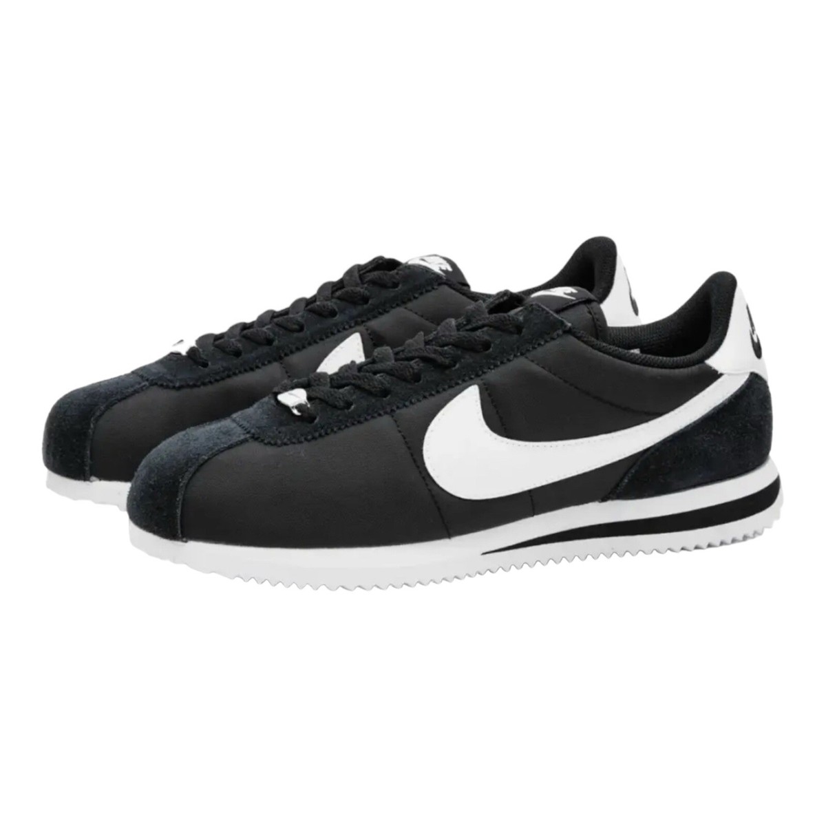靴 NIKE CORTEZ BLACK/WHITE 27cm Nike Cortez Black & White Shoes | Zumiez