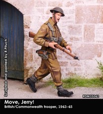 RADO MINIATURES RDM35042 WORLD WAR II BRITISH /COMMONWEALTH TROOPER 1943-45