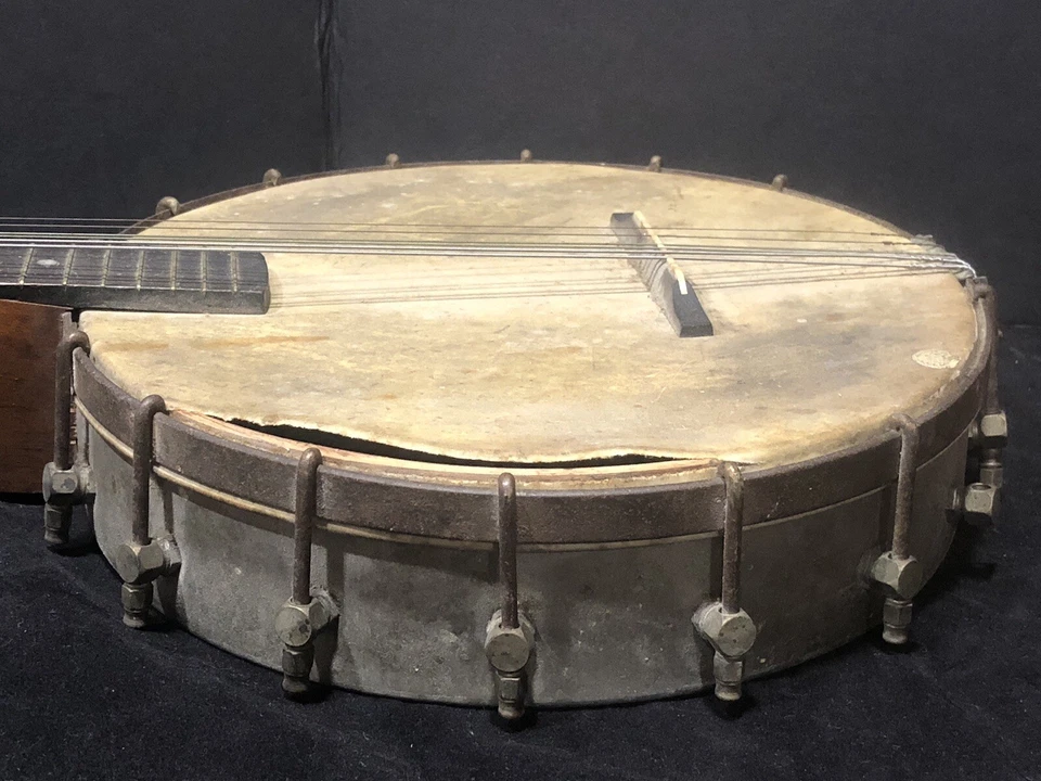 ANTIQUE 8-STRING BANJO JOS. B. ROGERS, JR VEGA STYLE - Image 3 of 4