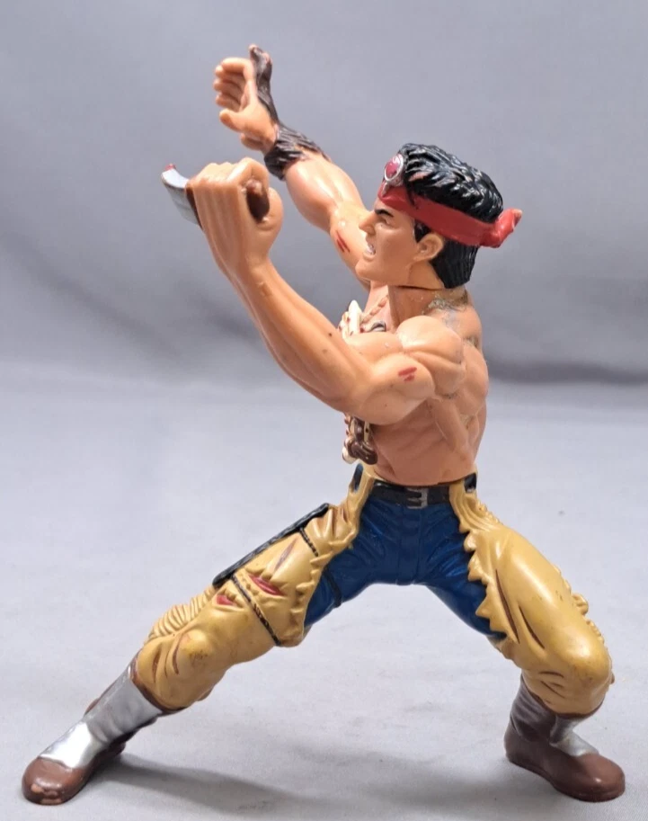 Figura de acción Turok 1998 vintage Toy Playmates Joshua Foto 3 de 4