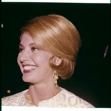 Cyd Charisse Vintage Vivid Color Close Up Original 2.25 x 2.25 Transparency