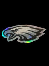 Vintage 1998 NFL Philadelphia Eagles Team Logo Vending Machine Sticker PVI Brand