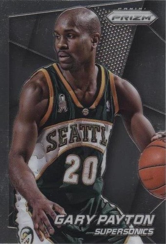 スポーツ選手 Panini Gary Payton 1of1 2014-15 Panini National Treasures - Signature Materials Gary