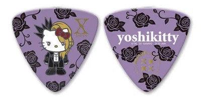 X JAPAN Yoshiki × Sanrio Hello Kitty Collaboration Yoshikitty Pick 3 Colors