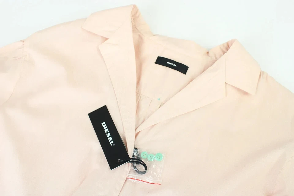 DIESEL C-Jennie Kleid Damen S (SMALL) Übergröße Knielang Nadelstreifen - Bild 4 von 4