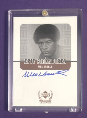 1998-99 Upper Deck Century Legends - Epic Signatures #WU Wes 