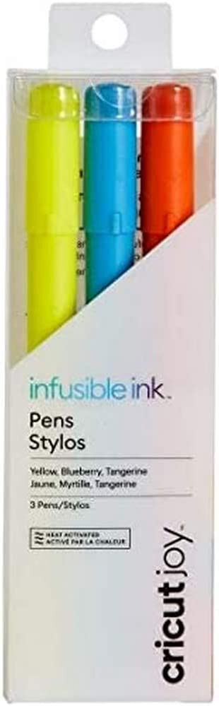 Cricut Joy Infusible Ink Fine Point Pens 0.4 -Yellow/Bluebrrry/Tangerine 2007999