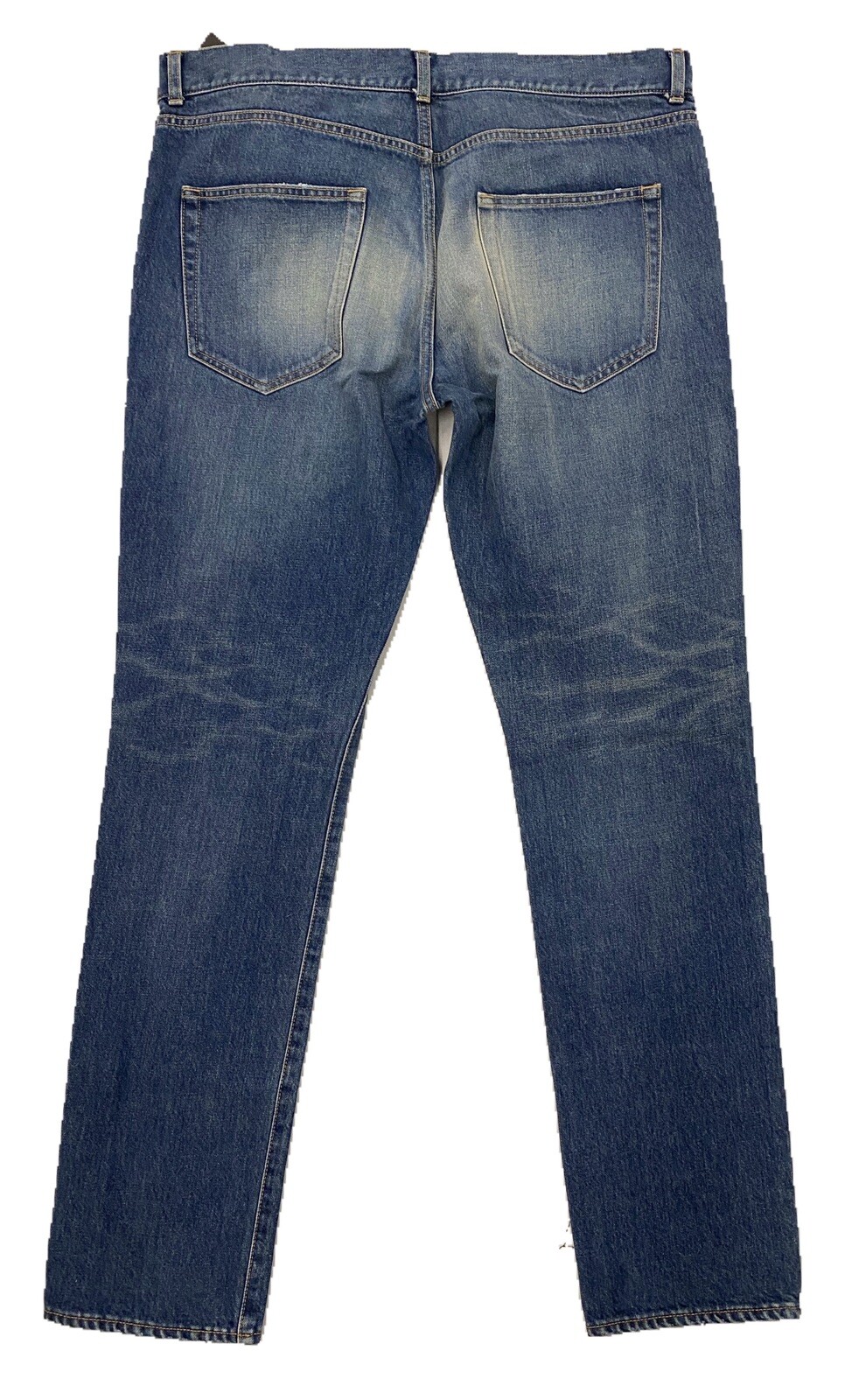 Jeans blu Saint Laurent taglia 38 made in Japan