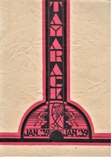 Jan. 1939 "Tamarack" - North Central High School Yearbook - Spokane, Washington+