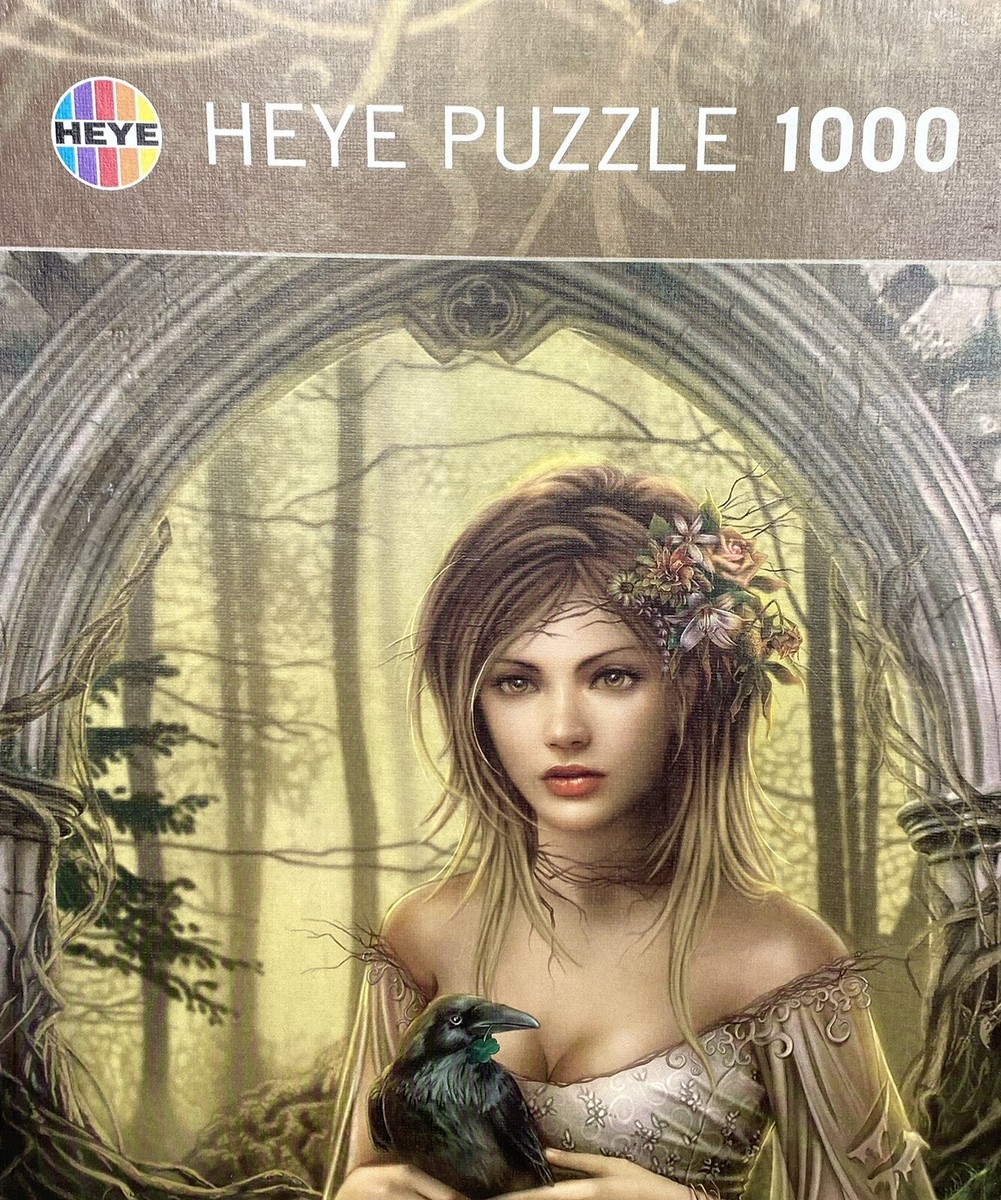 Heye 1000 Piece Puzzle - Cris Ortega - Forgotten - “crow” Rare | eBay