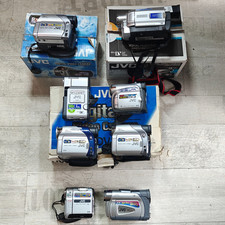 Lotto lavoro 8x videocamere digitali JVC MiniDV GR-D23 DVL157 DV3 D270 D73 D20 D24 DX77