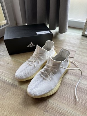 adidas Yeezy Boost 350 V2 Cream White/Triple White, Größe 44/10/9.5