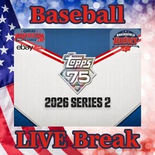 2026 Topps Series 2 Baseball - Athletics (A's) - 2 Hobby LIVE Break #852 ⚾