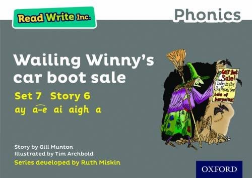 Read Write Inc. Phonics: Wailing Winny's Car Boot Sale (Grey Set 7 Storybook 6) - Image 2