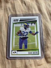 Excellent: 2022 SCORE Cam Akers Los Angeles Rams Trading Card