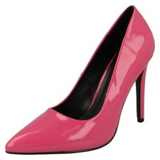 Ladies Anne Michelle - F9R910 Patent Court Shoes
