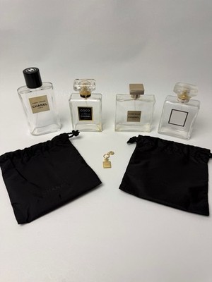 Chanel leere Flaschen Restposten Charm Pouches 100ml 125ml Konvolut