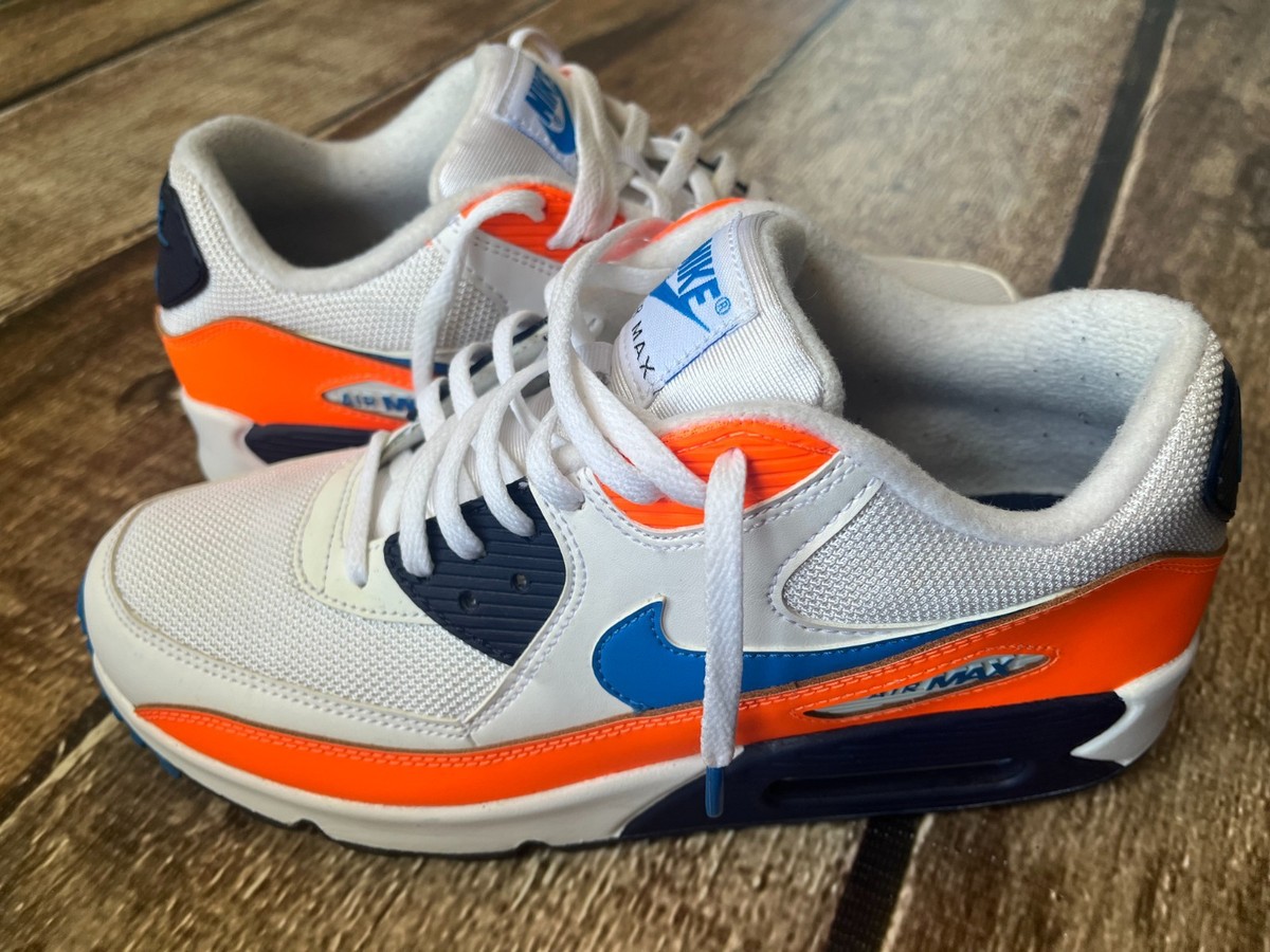Size Nike Air Max 90 Orange Blue for sale online