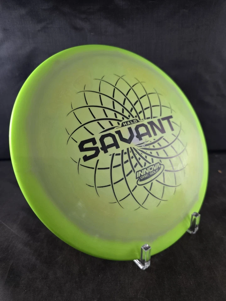NEW Innova Halo Star Savant 1st Run Green w/ black Foil Disc Golf Driver 174.9g - Image 3 of 4