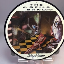 THE J GEILS BAND FREEZE FRAME EMI AMERICA EAP 134 POP ROCK PICTURE DISC
