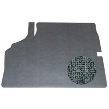 Trunk Mat Herringbone Aqua Blue Black Felt Backed 1970 Chevrolet Chevelle 1pc