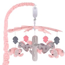 Upgraded Musical Crib Mobile for Girls, Baby Mobile with Hanging Rotating Toy...